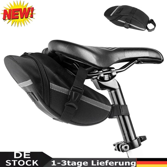 Flintronic Fahrrad Satteltasche, Fahrradsitz Tasche, Fahrradtasche