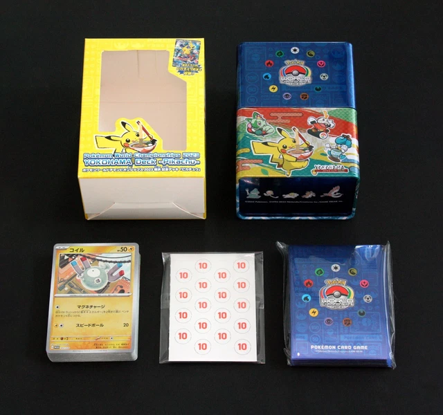 *OPENED* POKEMON WORLD Championships 2023 Yokohama Deck (No Pikachu