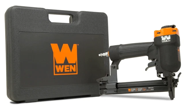 18-Gauge 3/8-Inch To 1-Inch Air-Powered 1/4-Inch Narrow Crown Pneumatic Stapler