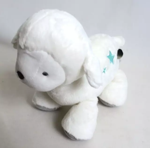 Carters Lamb Baby White Wind Up Plush Stars 2015 Musical Twinkle Little Star