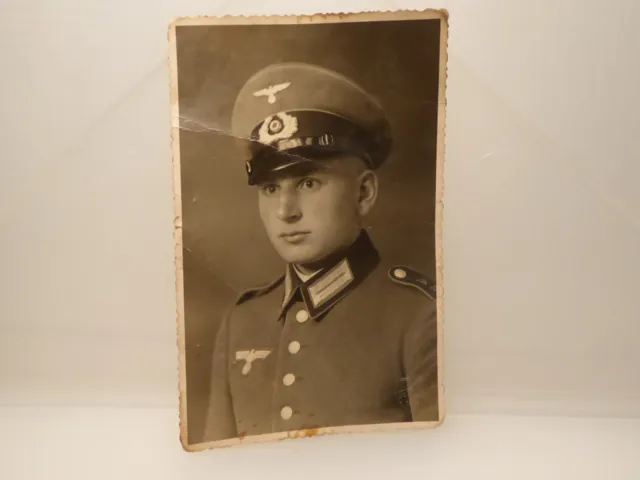 2. WK 30/40er Jahre Foto Dt. Wehrmacht Uniform Soldat "Otto" 14 x 8,5 cm 3,66 g