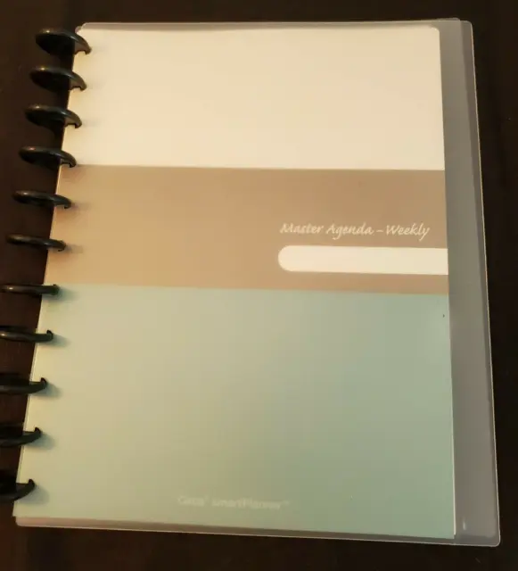 Circa Smart Planner Master Agenda Weekly by Levinger 8.5X11