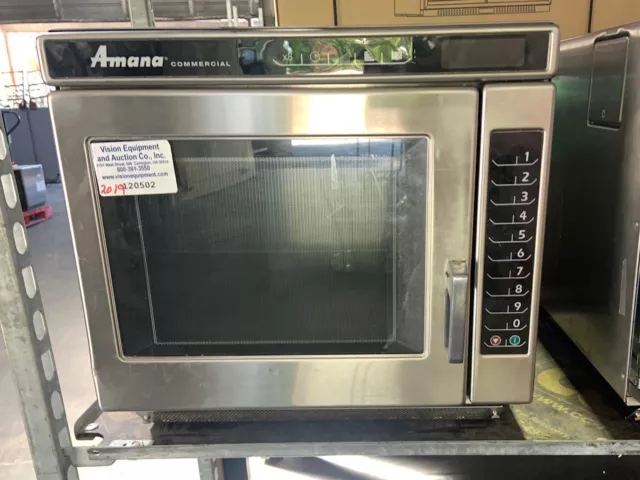 2019 Amana Menumaster Rc17S2 Microwave Heavy Duty Commercial 1700W