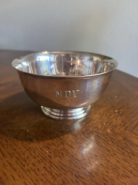 GORHAM SILVER EP YC778 Pedestal Silver Plate Candy/Nut Bowl