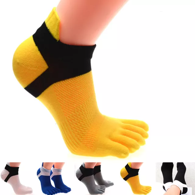 Herren Zehensocken Sneakersocken Zehen Fingersocken Toe Socks Yoga Socken 1 Paar