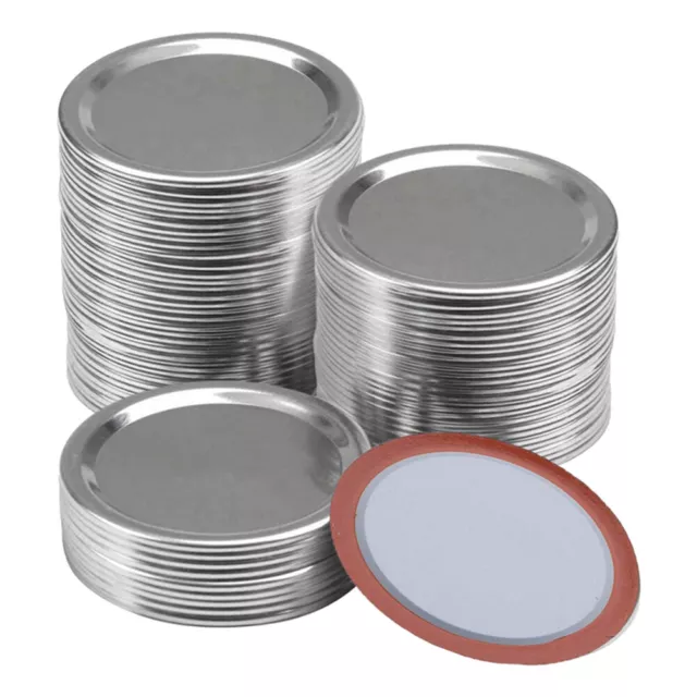 100Pcs Regular Mouth Canning Lids Jar Lids 70mm Mason Canning Lids ⍚