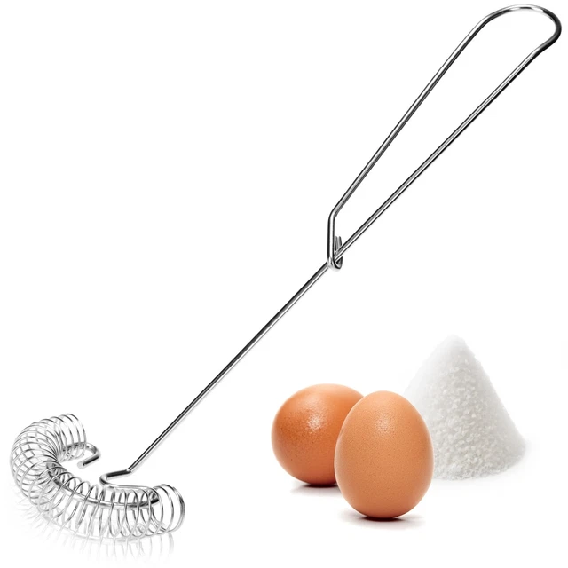 Frusta manuale, frusta rotante, frusta in acciaio inox, sbattitore per