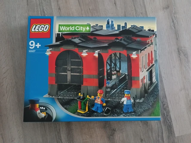 LEGO® World City 10027 Engine Shedges Rarity Collection Trains Railroad LEGO® World City 10027 Engine Shedges Rarity Collection Trains Railroad