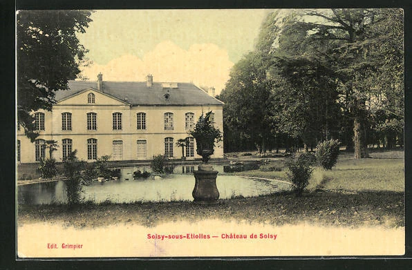 CPA Soisy-sous-Étiolles, Château de Soisy