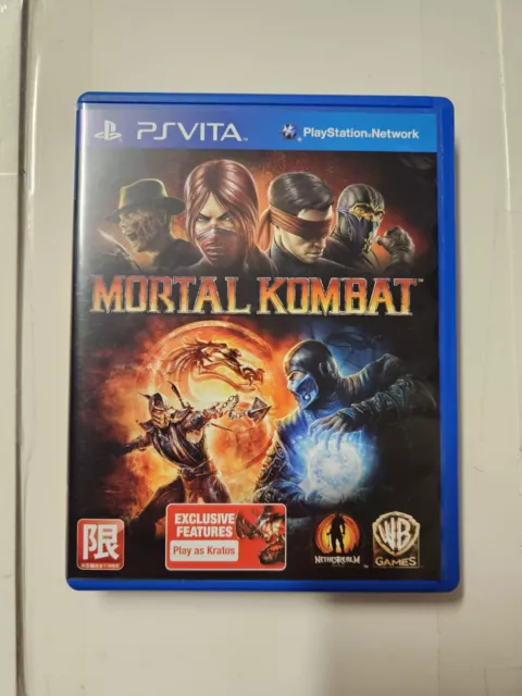 MORTAL KOMBAT PS Vita Tested Working Free Postage 68.88