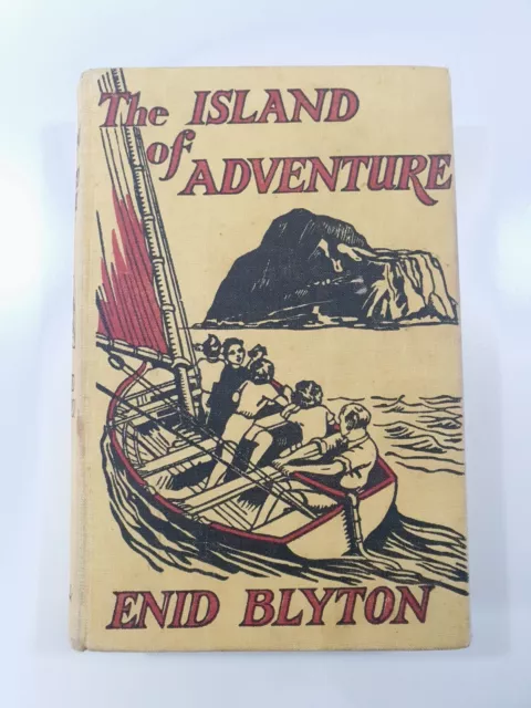 Die Insel des Abenteuers - Enid Blyton 1952 Hardcover