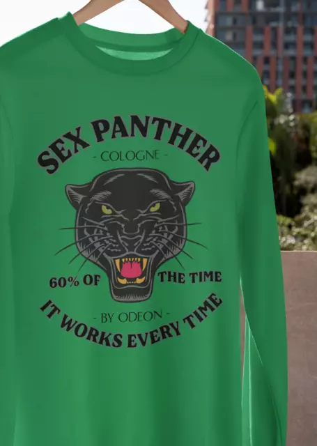 Sex Panther Cologne T-SHIRT S-3XL Ron Burgundy Anchorman Funny Movie Quote TEE