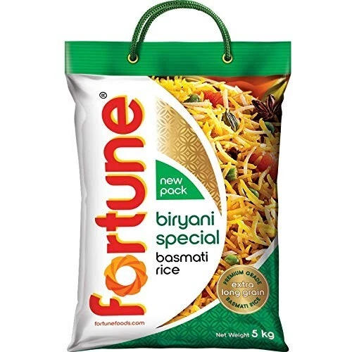 Fortune Biryani Speciale Basmati Riso 5 KG Granelli