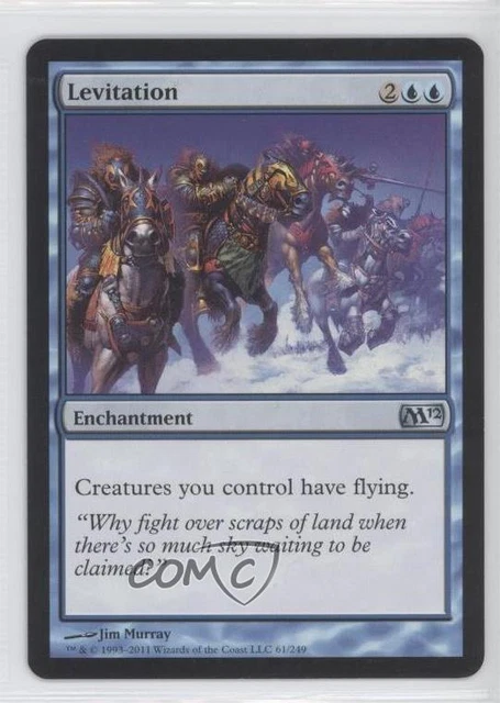 2011 Magic: The Gathering - 2012 Core Set Levitation #61 0a1