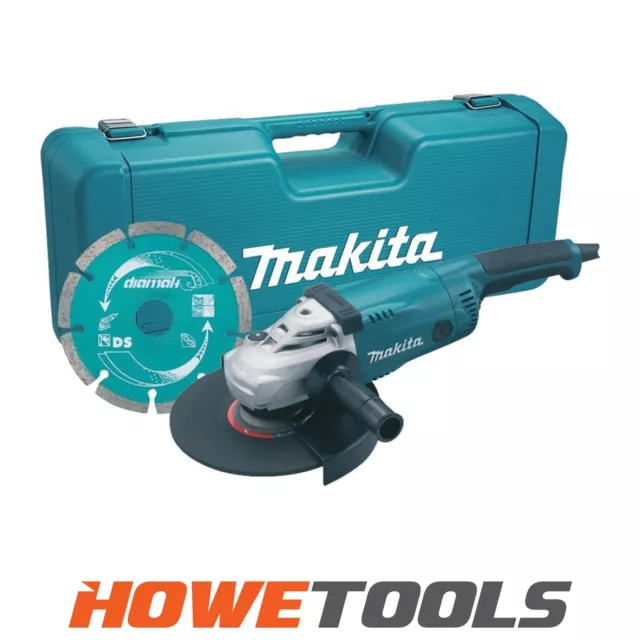 MAKITA GA9020KD 110v Angle grinder 9" (230mm)