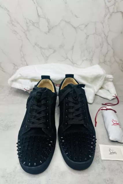 Christian Louboutin Louis Junior Spikes Flat Sneakers (Size EU 43.5)