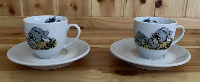 La Porcellana Bianca Set 6 tazze caffé Dintorno