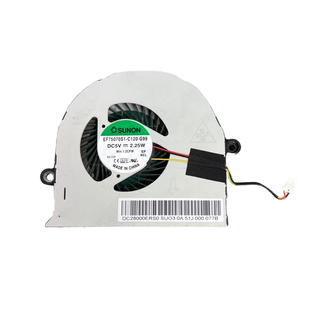 Ventilateur Acer Aspire E5-511 E5-521 E5-531 E5-551 E5-571 EF75070S1-C120-G99