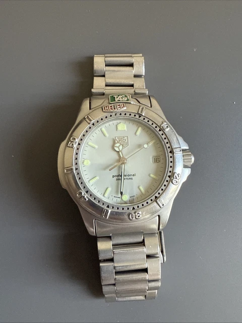 TAG HEUER 4000 Silver Men's Watch PicClick UK