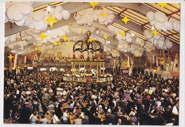 AK - (D) -  Oktoberfest München - Wies`n  Rummel im Bierzelt