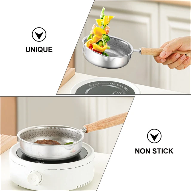 Mini Padella Elettrica 300W - Antiaderente, Per Uova E Pancake, Con Spatola - Foto 3