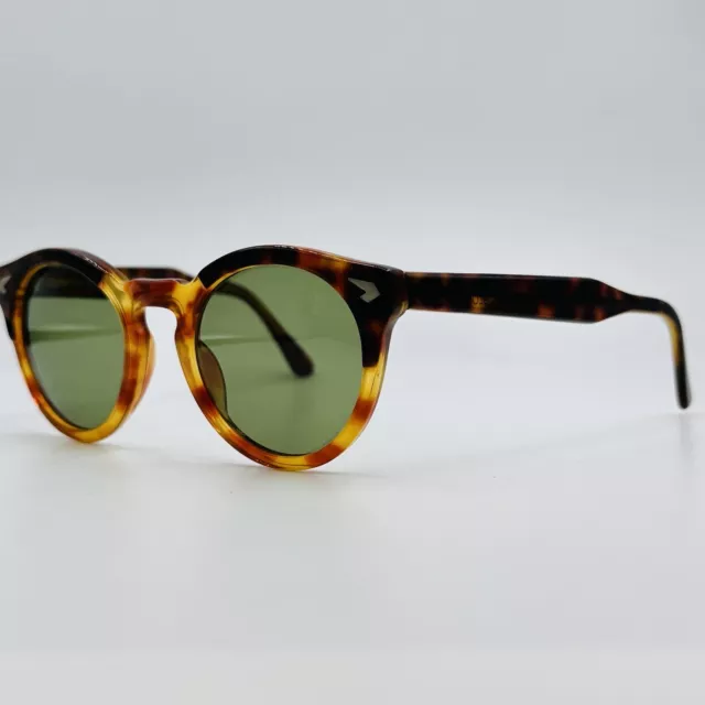 Traction Productions Sonnenbrille Damen rund braun Vintage Mod. KENSIGTON NOS