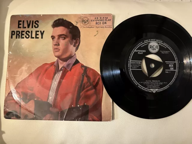Elvis Presley - 7" Ep 1957  'I Need You So' - RCA RCX 104
