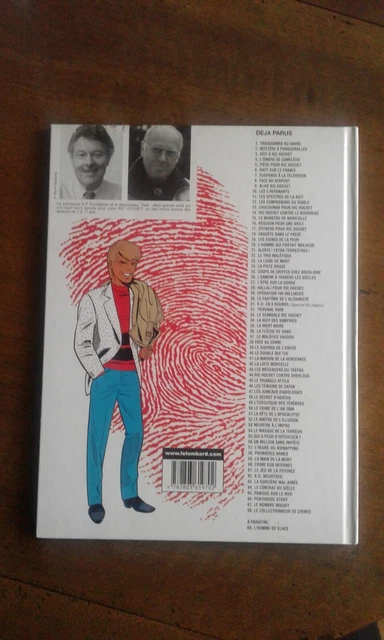 ric hochet " le collectionneur de crimes " bd eo 3
