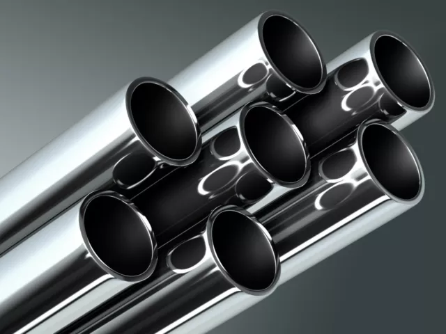 MIRROR POLISHED Stainless Steel Tube Exhaust Pipe Bright Polish 304 2