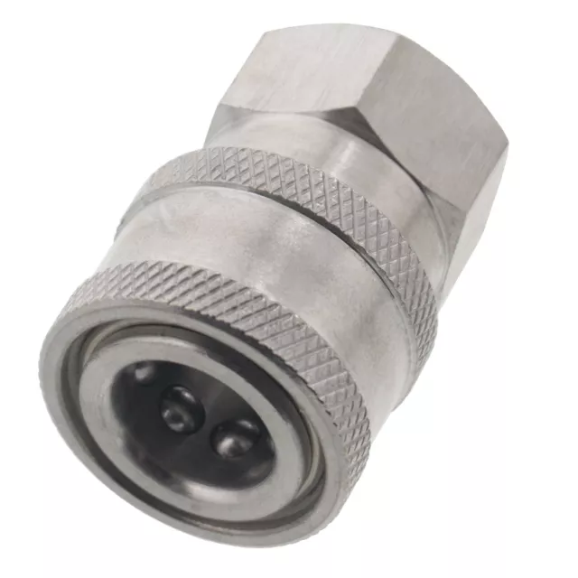 Erie Tools Pressure Washer 1/4" Female NPT to Quick Connect Socket Coupler