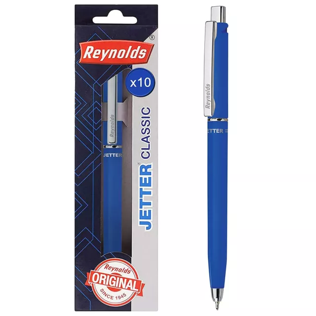 WRITECH Fine Point Gel Pens: Retractable 0.7mm 10 Count (Pack of 1), Blue