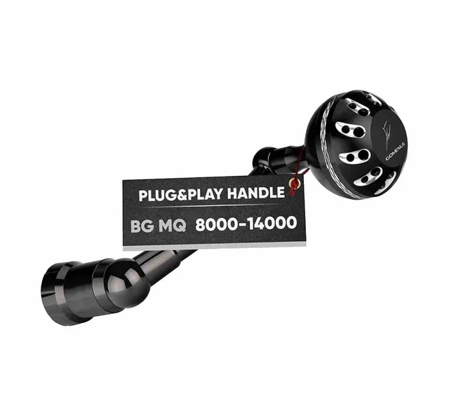 Poignée Power Handle GOMEXUS Pour Moulinet Daiwa Fuego LT 1000-4000 - Allonge 63 Mm - Pour Plus De Puissance