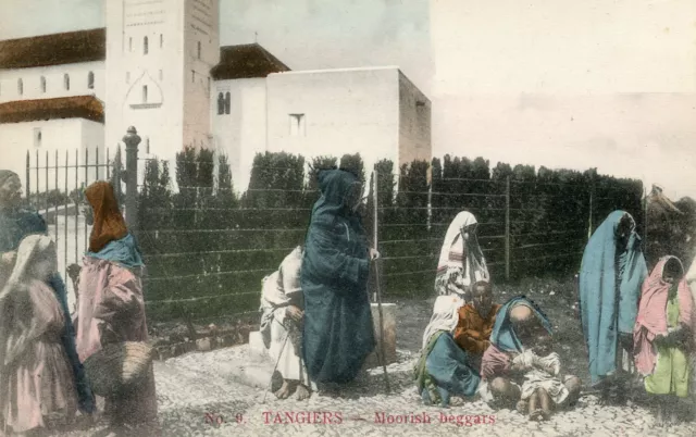 Carte Postale / Postcard / Maroc / Tanger / Tangiers Moorish Beggars