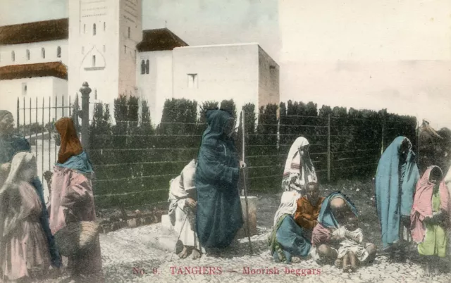 Postcard / Postcard / Morocco / Tangiers Moorish Beggars