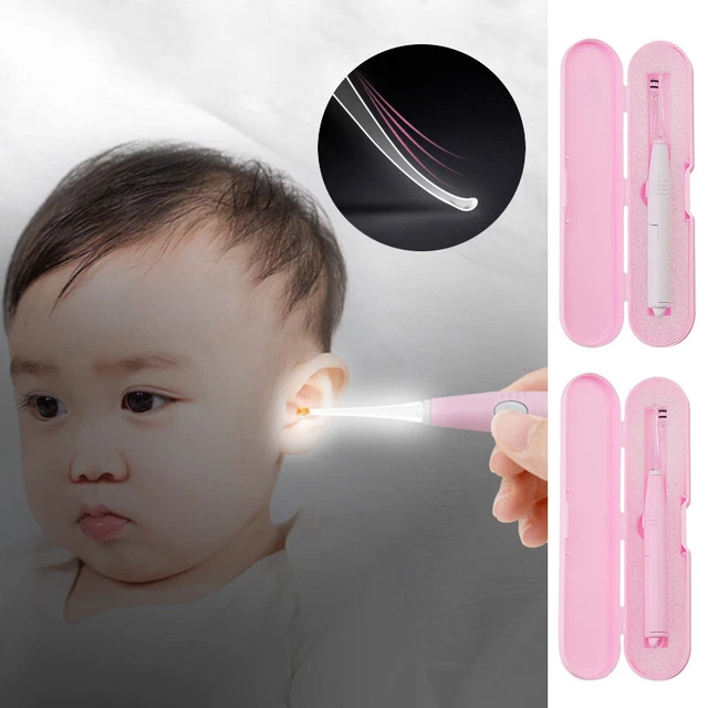 Cera Detergente Strumento Solvente Luce Orecchio Torcia Earpick Pulire Leva Baby