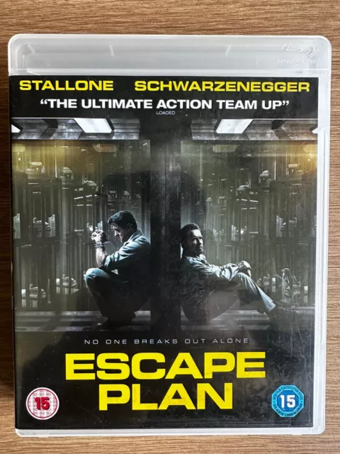 Escape Plan Blu-Ray 2013 Prison Film Largeur/Stallone Et Schwarzenegger