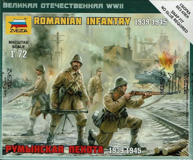 ZVEZDA 7404 Infanterie motorisée soviétique, Maquette - Militaire
