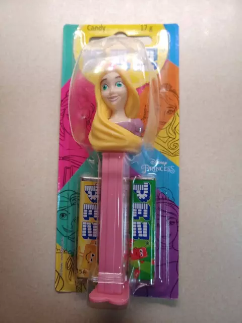 Disney Princess Rapunzel From Tangled   Pez Dispenser  2 Packs Of Tablets