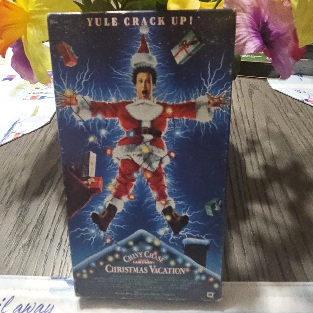 NATIONAL LAMPOONS CHRISTMAS Vacation VHS Tape Chevy Chase PG13 Comedy
