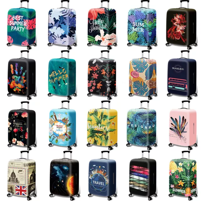 18" -32" Thicker Travel Luggage Cover Protective Suitcase Dust Proof Case Bag