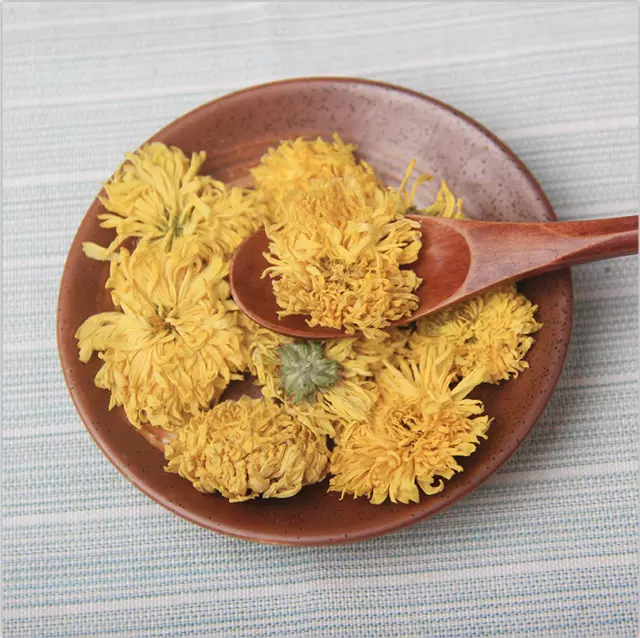 Thé à base de fleurs de chrysanthème jaune, 50 ~ 500g, tisane séchée en fleurs 2