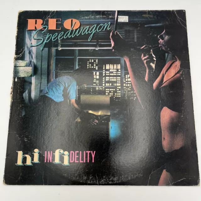 Reo Speedwagon Hi Infidelity Lp Fe36844 Vinyl Record 1980 Music Kevin Beamish