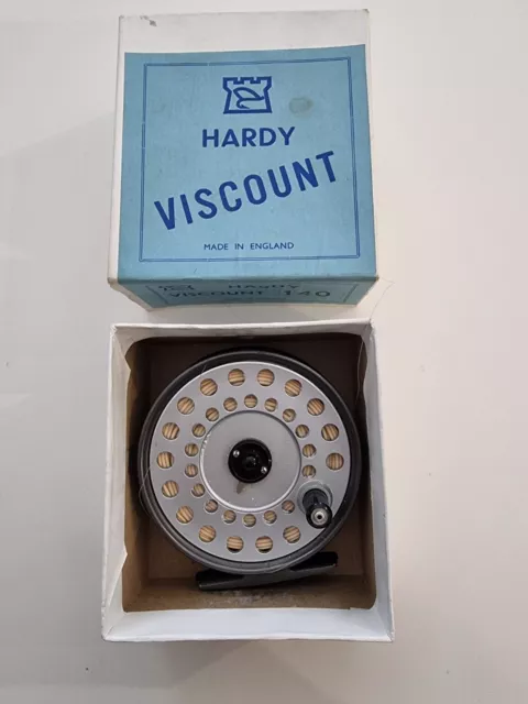 Vintage Hardy Viscount 140 Fly Reel - In Great Condition,