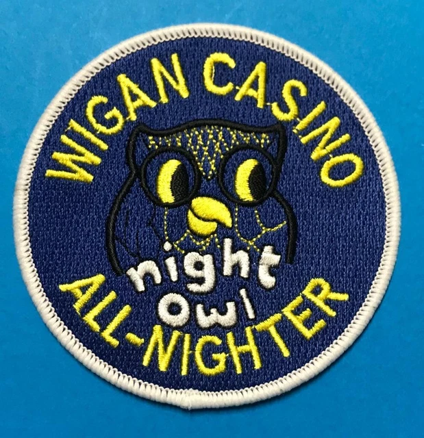 Northern Soul Patch - Wigan Casino - Night Owl Allnighter - Blue