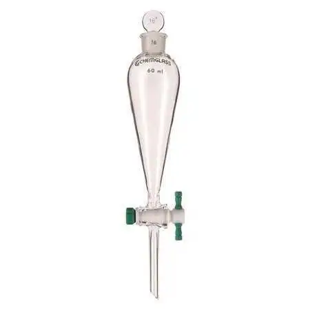 Chemglass Cg-1742-04 Separatory Funnel,250Ml,