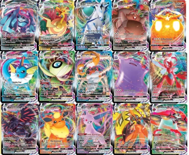 200 Pokemon Cards Bulk Lot 2x Ultra Rare V 24 Rares & Shiny Holo Amazing  Gift!