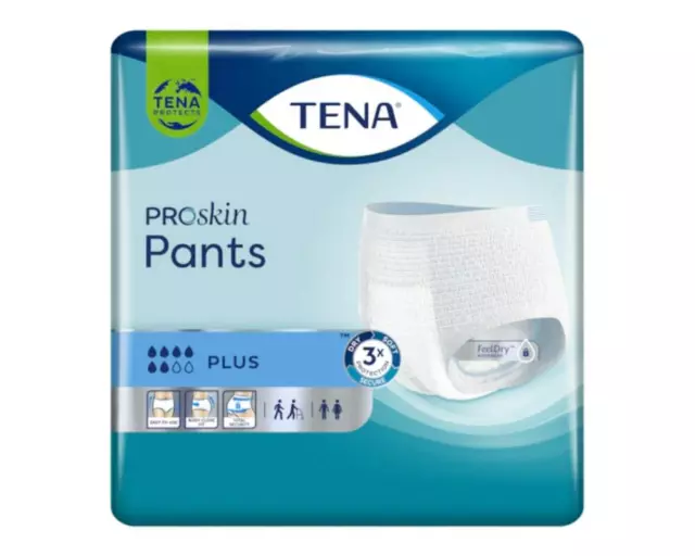 Neutraler Versand - TENA Pants Plus Large Einweghose 4 x 14 Stk.