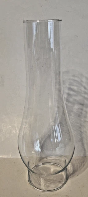 VTG Hurricane Oil Lamp Chimney Globe Shade 10" TALL 2.5/8" BASE