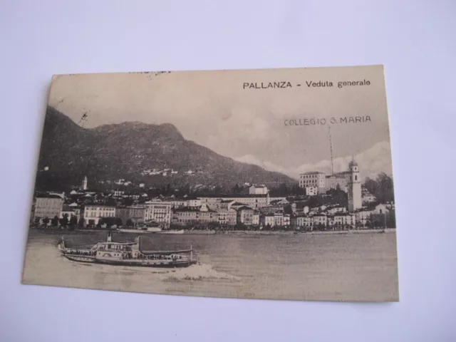 Verbania - Pallanza veduta generale - spedita f. p. 1916