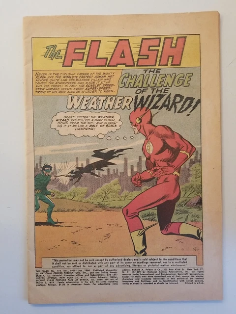 DC Silver Age Lot Flash 110 (Kid Flash) plus  34 more comics for one price-